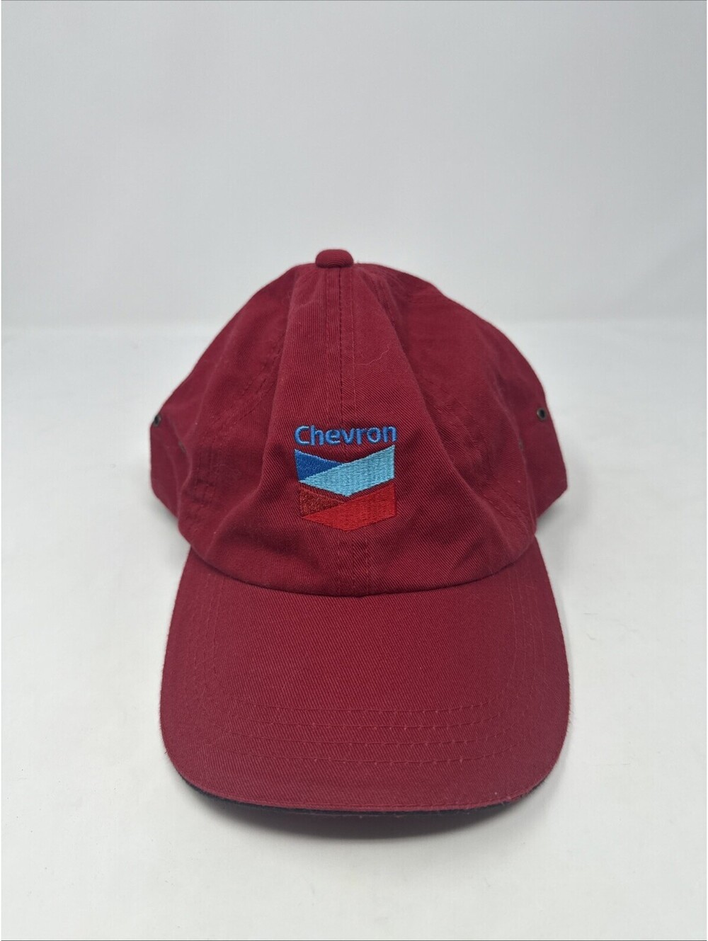 Red Chevron Gas Hat Adjustable